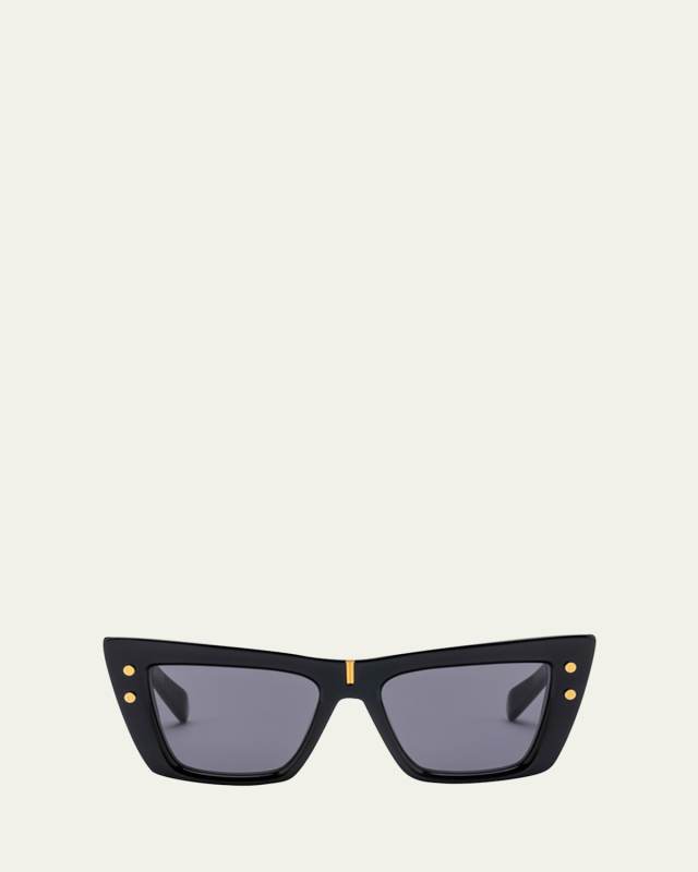 B-Eye Acetate Cat-Eye Sunglasses